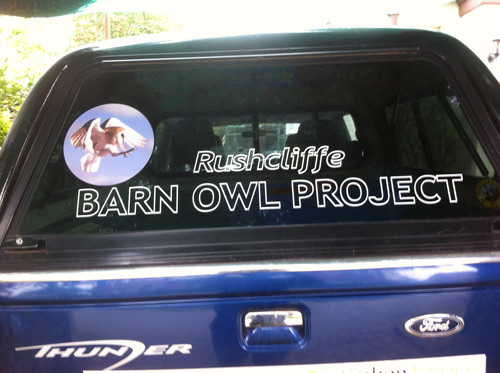 The new truck and decs